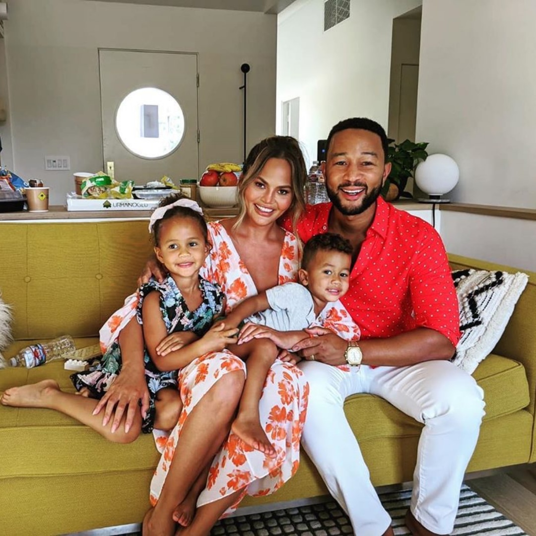 Chrissy Teigen Accidentally Reveals the Sex of Baby No. 3 With John Legend - E! Online
